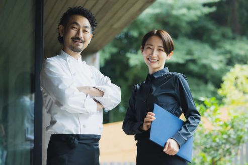 【派遣】レストランのホールスタッフ