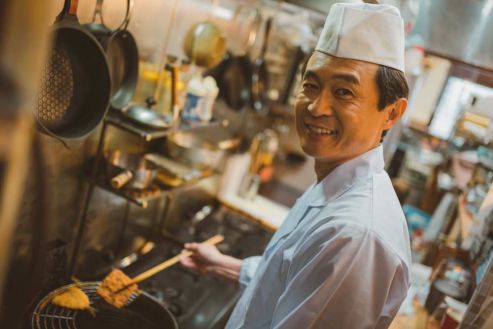 【紹介】白骨温泉の旅館で調理係