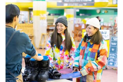【紹介】スキー場のレンタルSTAFF