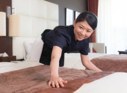 【紹介】リゾートホテルで客室清掃