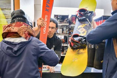 【派遣】スキー場のレンタル受付・メンテナンス