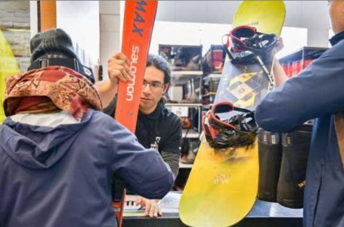 【派遣】スキー場のレンタル受付／短期